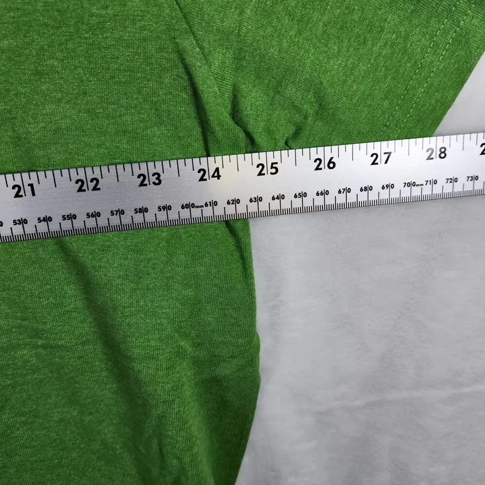 The North Face Green‎ Tshirt Spellout Logo Size XL